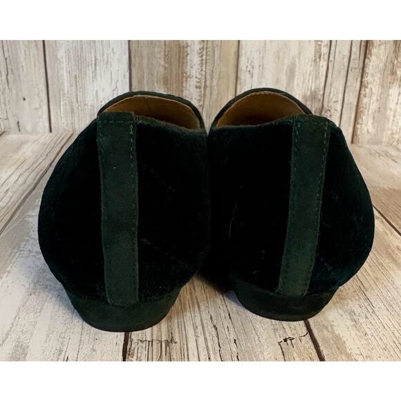 VANELi Women's Hunter Green Velvet Loafer Size 7.5 - Picture 4 of 6